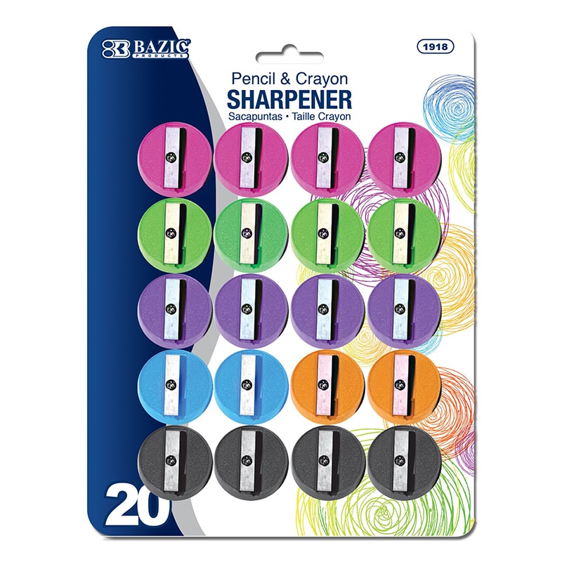 Round Pencil Sharpener (20/Pack) image