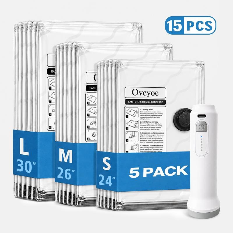 Belyra Travel Vacuum Compression Bag Set image 1 image
