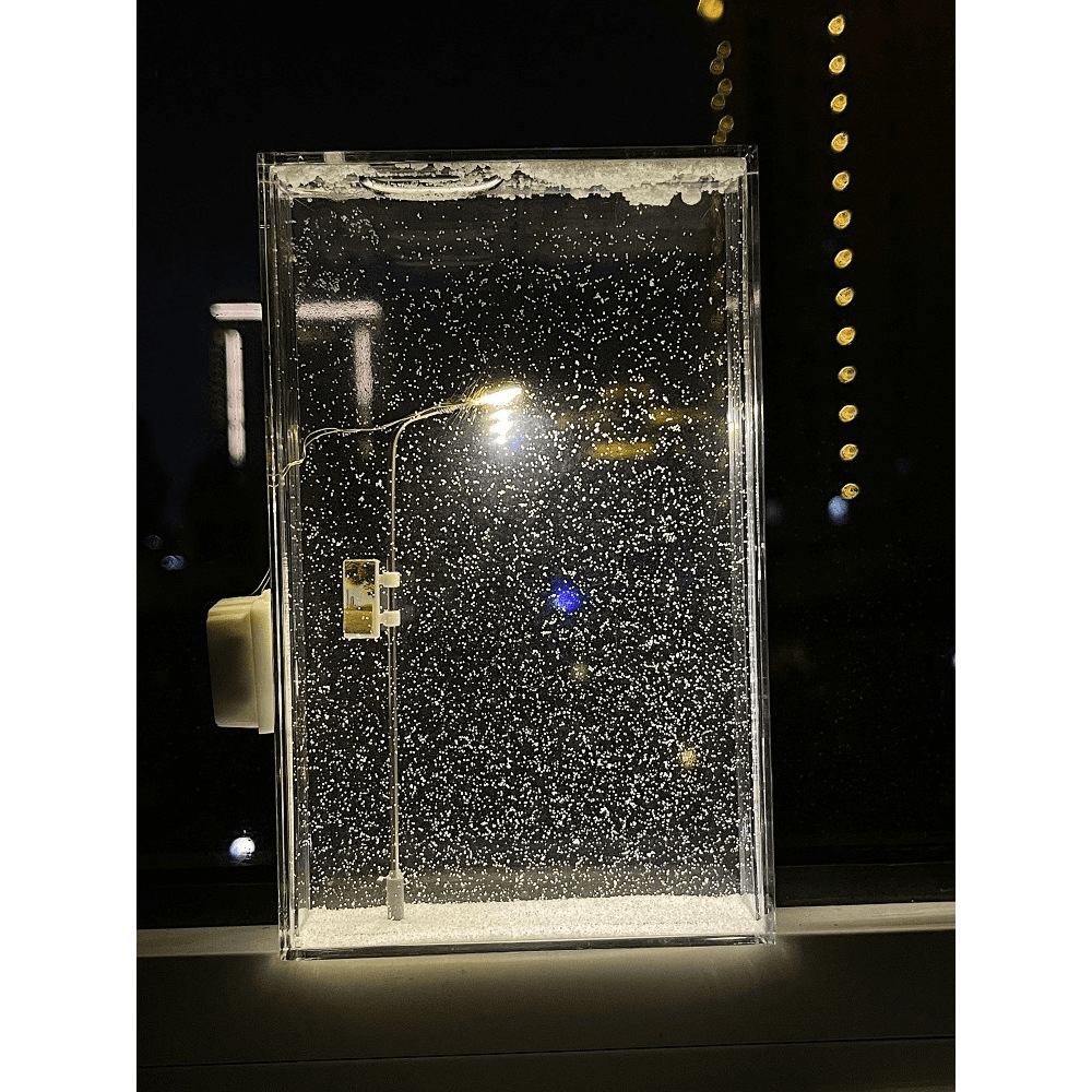 DIY Snowy Night Street Lamp Kit image