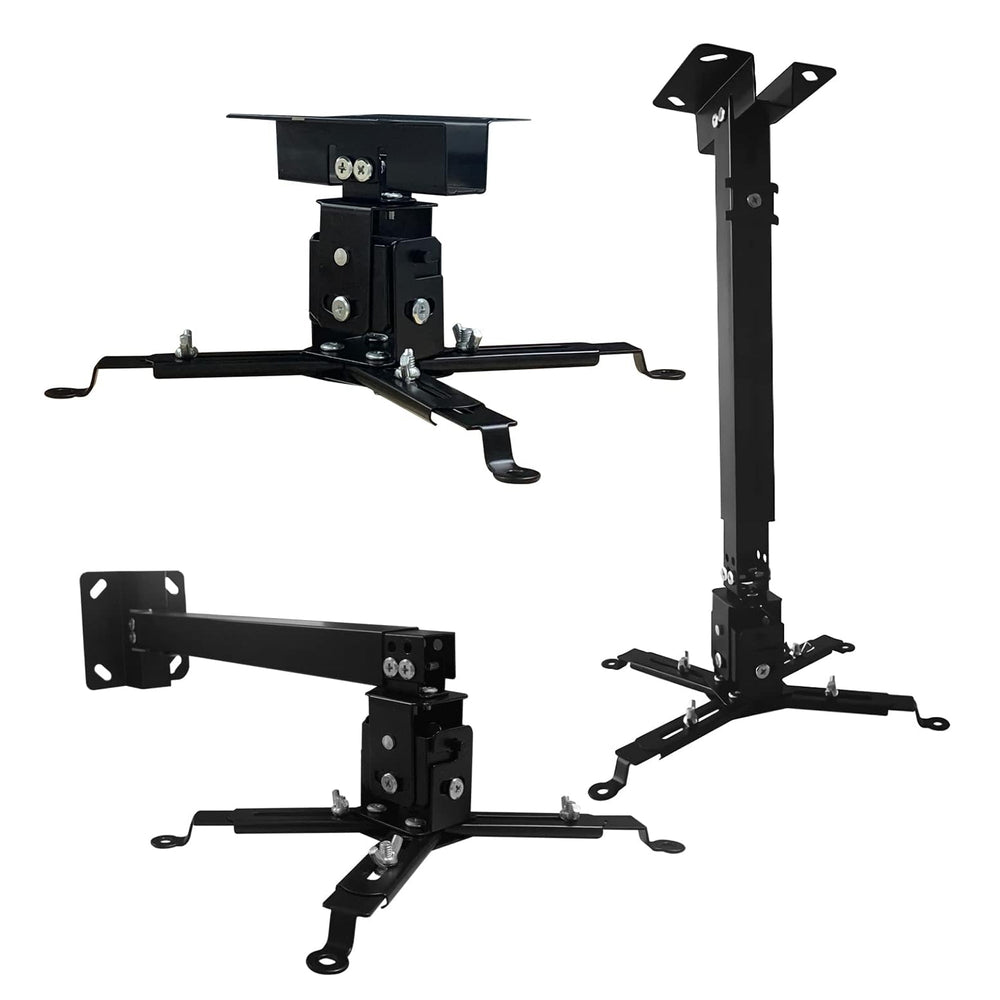 5Core Projector Mount Ceiling Wall Universal Holder Adjustable Low Profile Capacity 40lb image