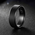 Belyra Magnetic Ring - matte black hero angle