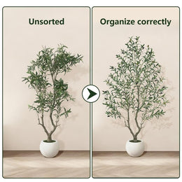 Belyra Faux Olive Tree image 3